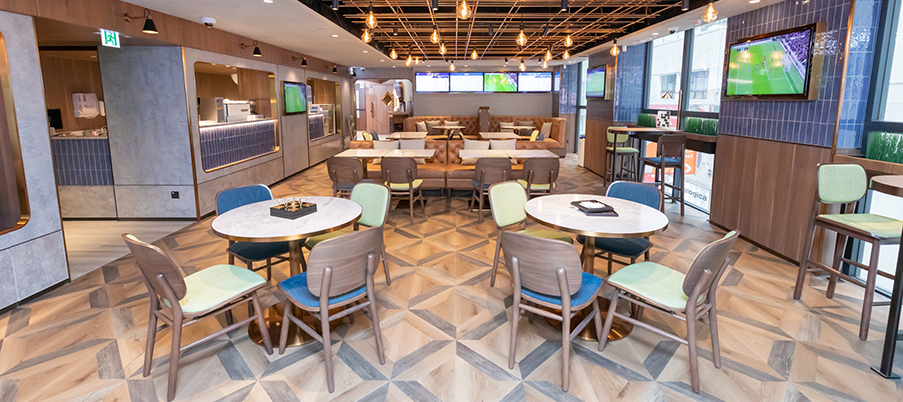 Apart from dining cuisine, Tic Tac Room also offer electronic gaming facilities and board games are available for customers having extra fun.